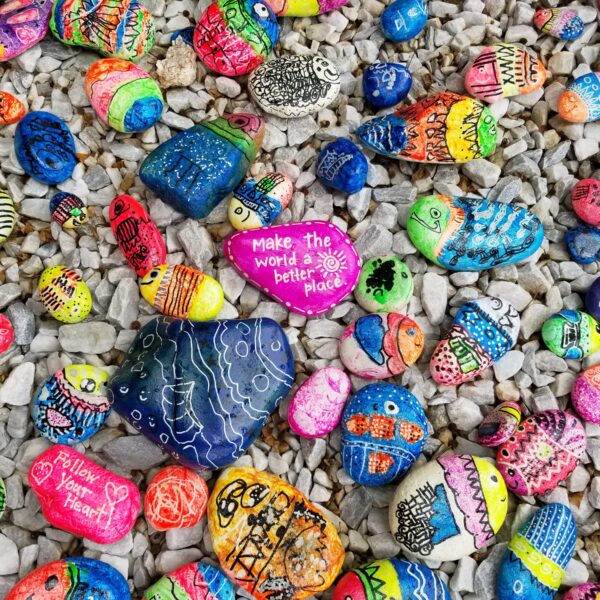decorative pebbles