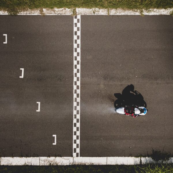 race track starting line